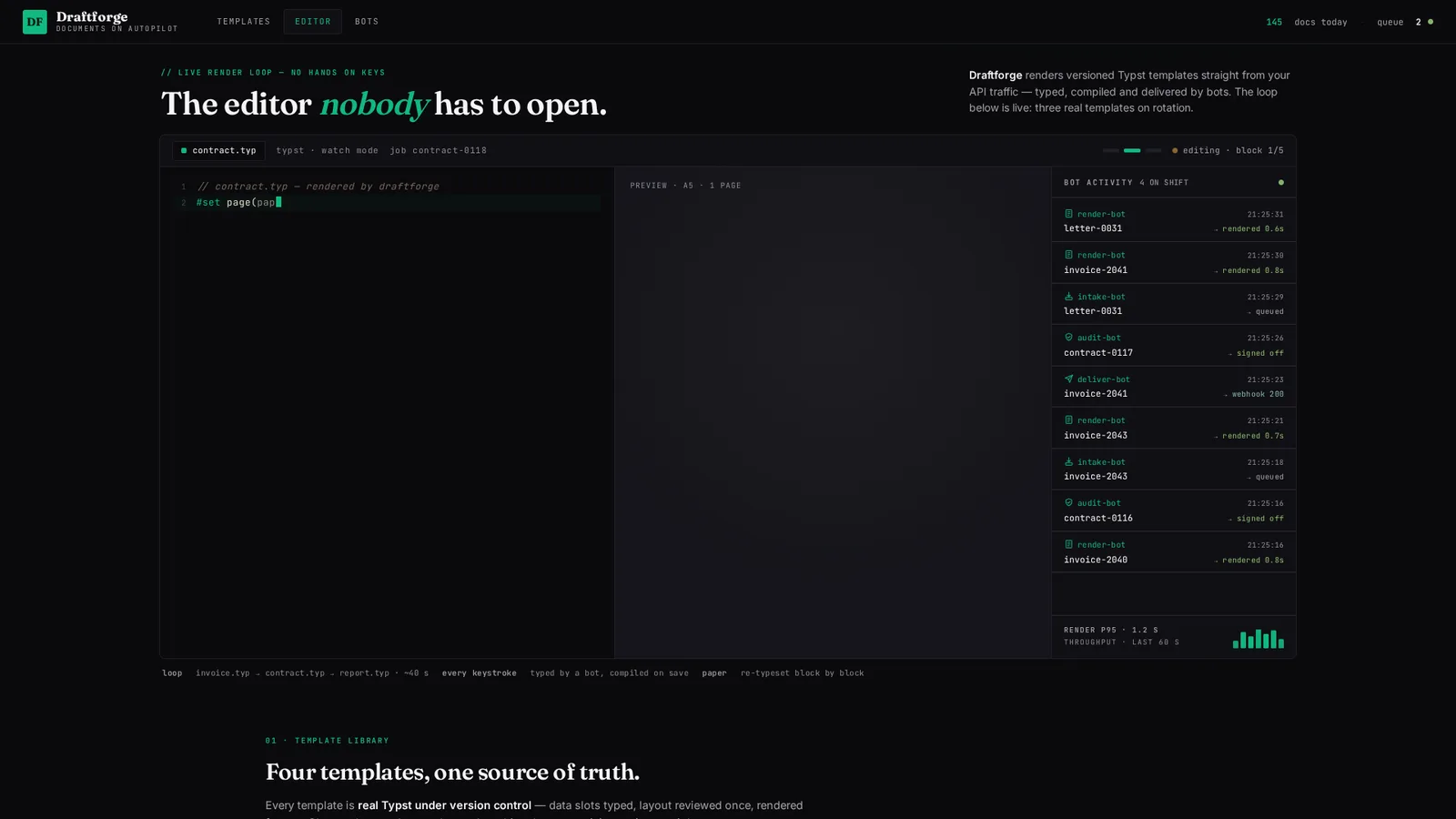 Draftforge 1