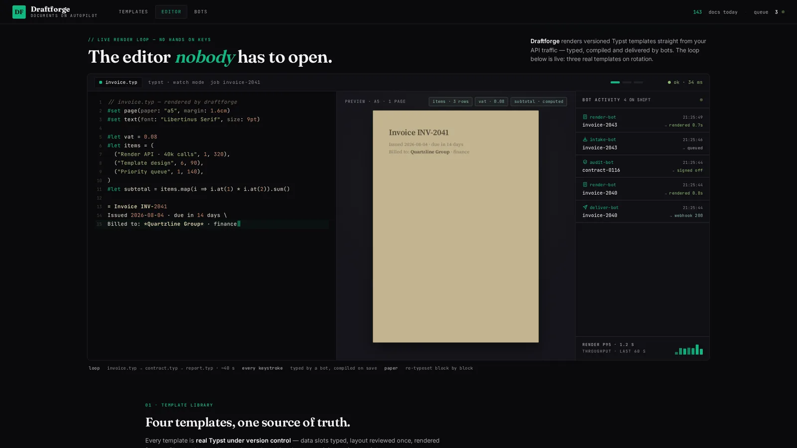 Draftforge 3